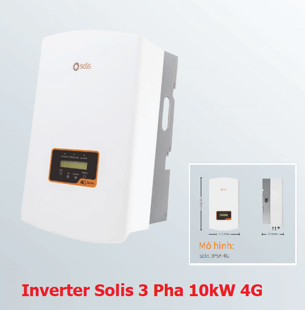 Inverter Solis 3 Pha 10kW 4G