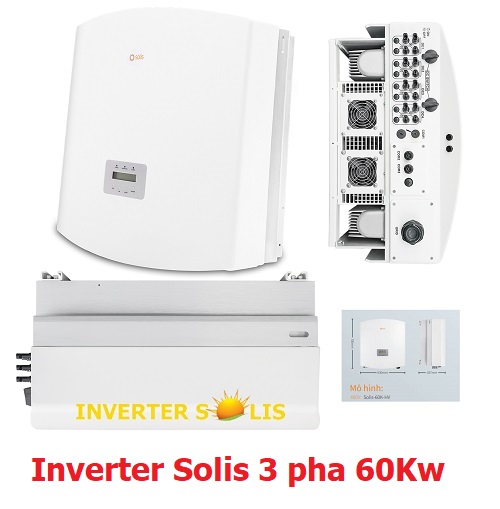 Inverter Solis 3 pha 60Kw